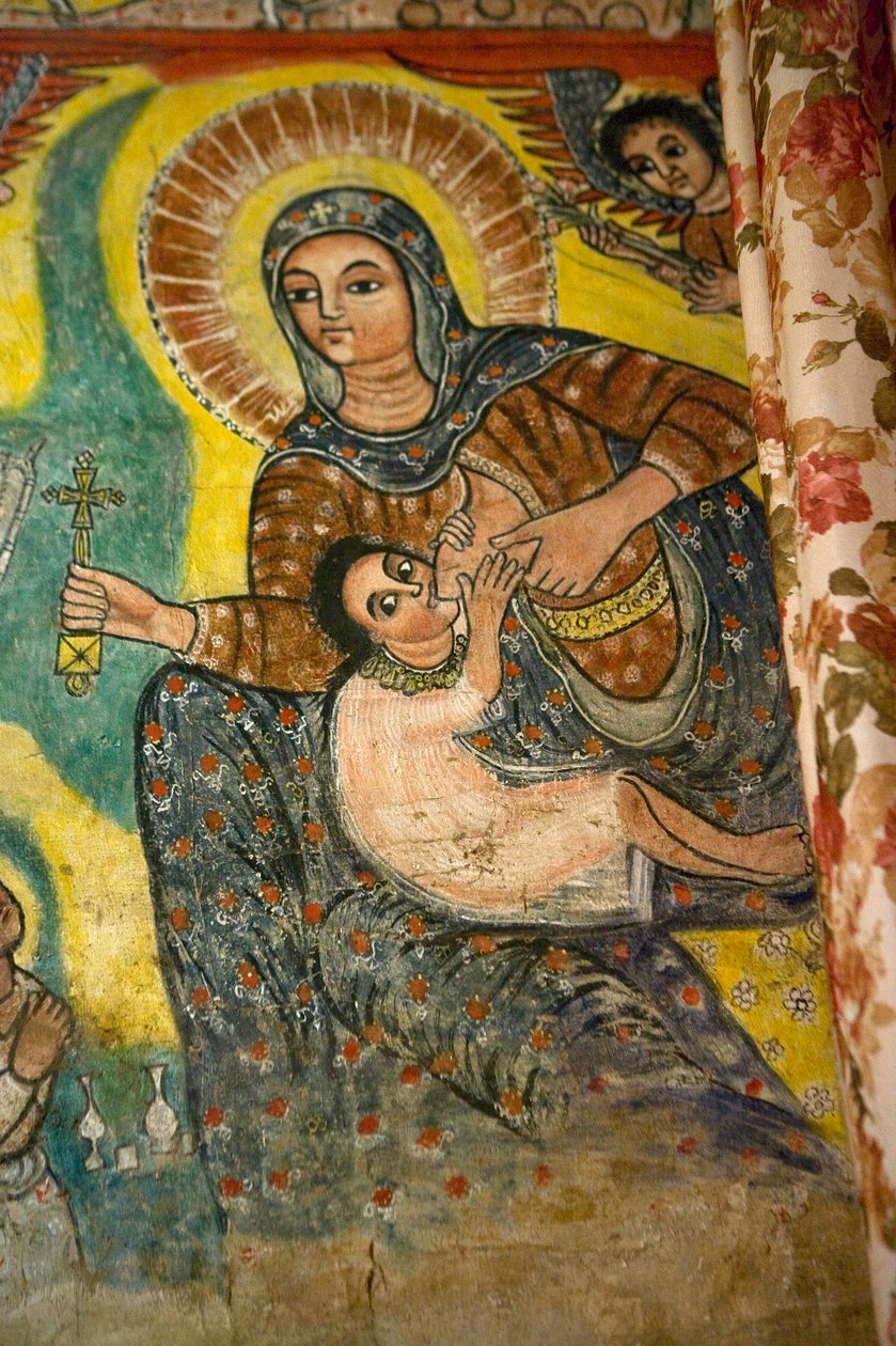 Narga Selassie Christian Church, Island of Dek, Lake Tana, Gondar Region, Ethiopia, Africa by Unknown
