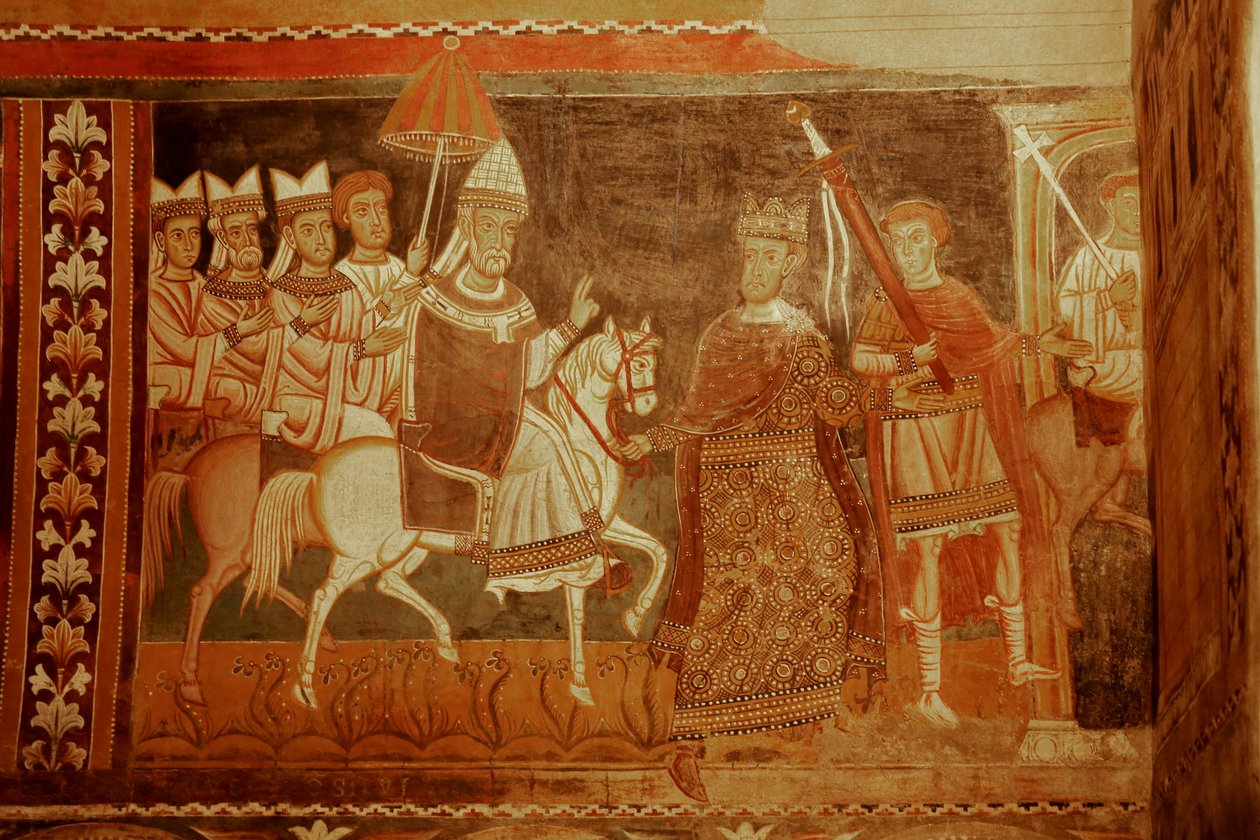 Pope Sylvester Returns: Scene from the Life of Emperor Constantine and St Sylvester by Unknown
