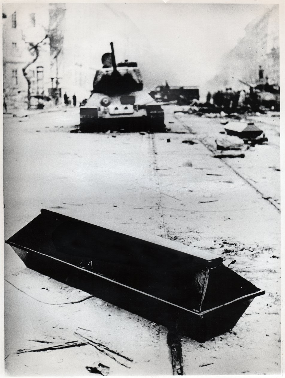 Hungarian revolution of 1956 by Unknown