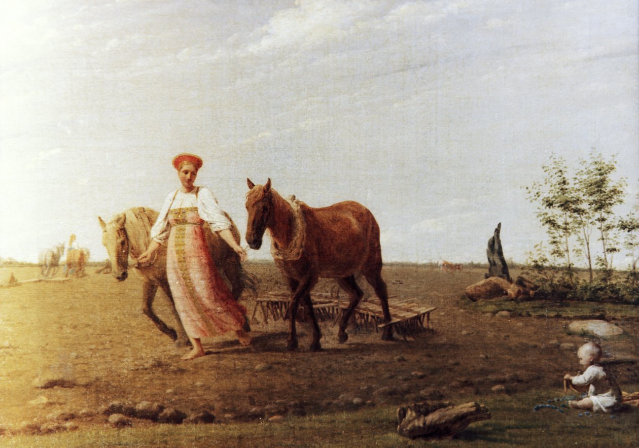 Spring Ploughing by Unknown