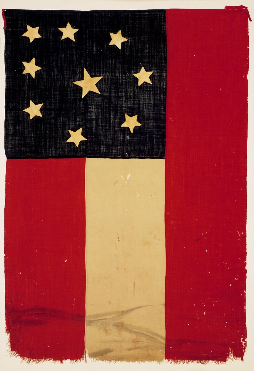 Confederate Flag, 1861 by American School