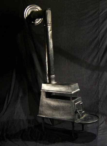Shaker parlour stove, c.1835-50 by American School