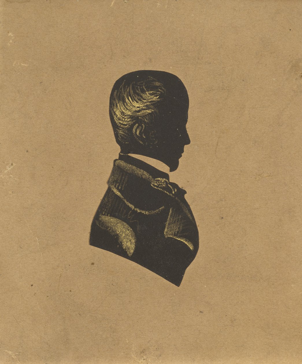 Silhouette of a Man, c. 1800-1850 by American School