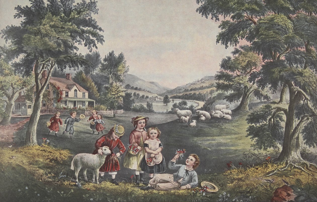 The Four Seasons of Life - Childhood, The Season of Joy by American School