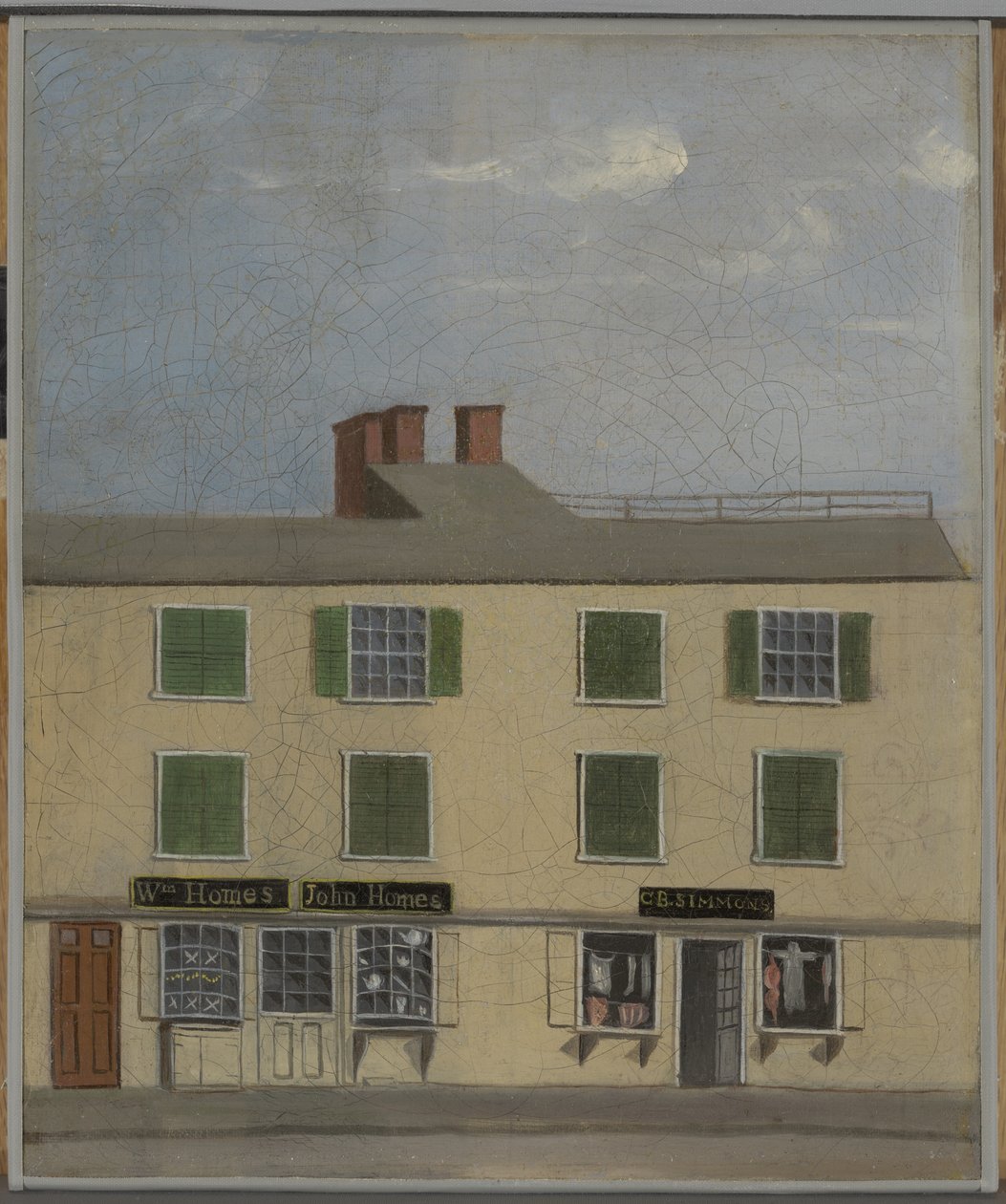 The Silversmith Shop of William Homes, Jr. by American School