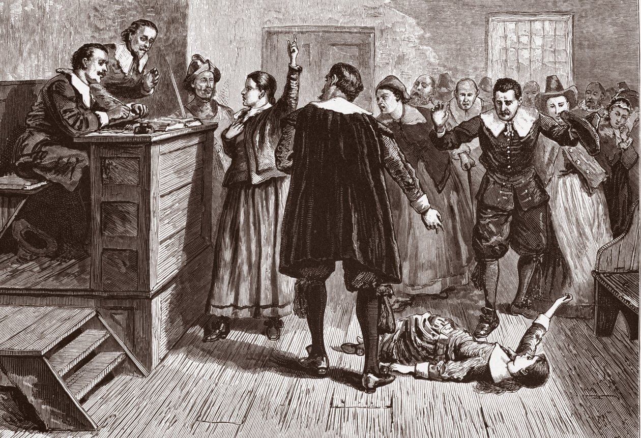 Witchcraft at Salem Village; from Pioneers in the Settlement of America: from Florida in 1510 to California in 1849; William A Crafts; pub. 1876 by American School