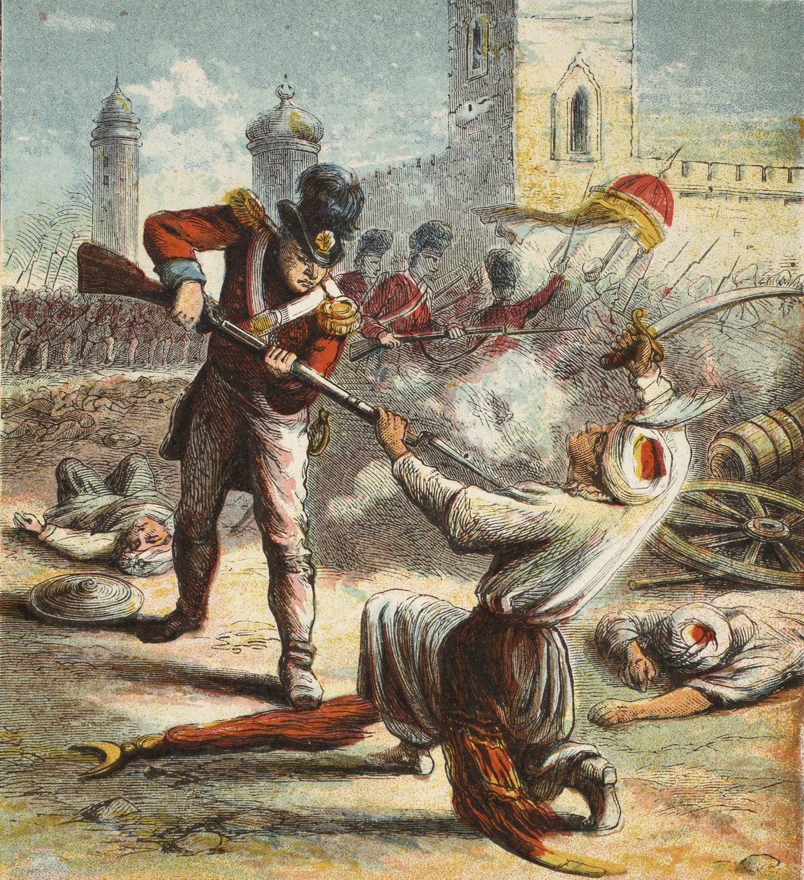 Capture of Seringapatam by English School