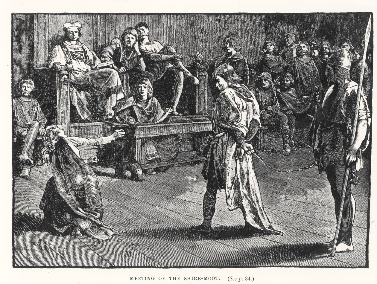Meeting of the Shire-Moot by English School