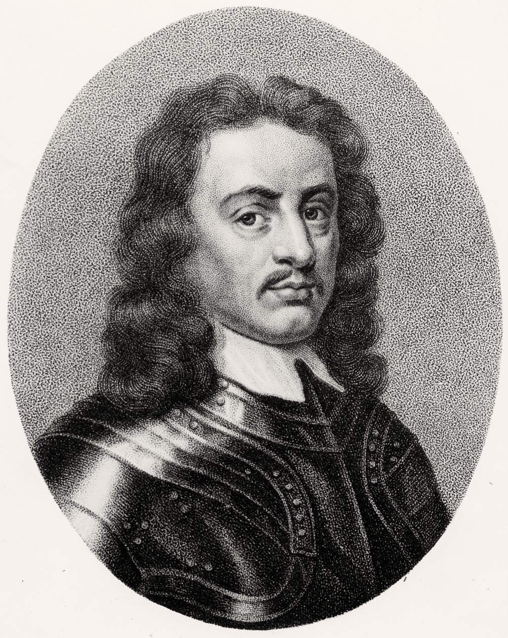 Portrait of Oliver Cromwell by English School