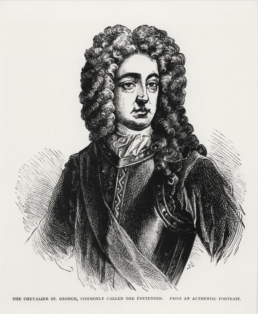 The Chevalier St. George, Commonly Called The Pretender (1688-1766) by English School