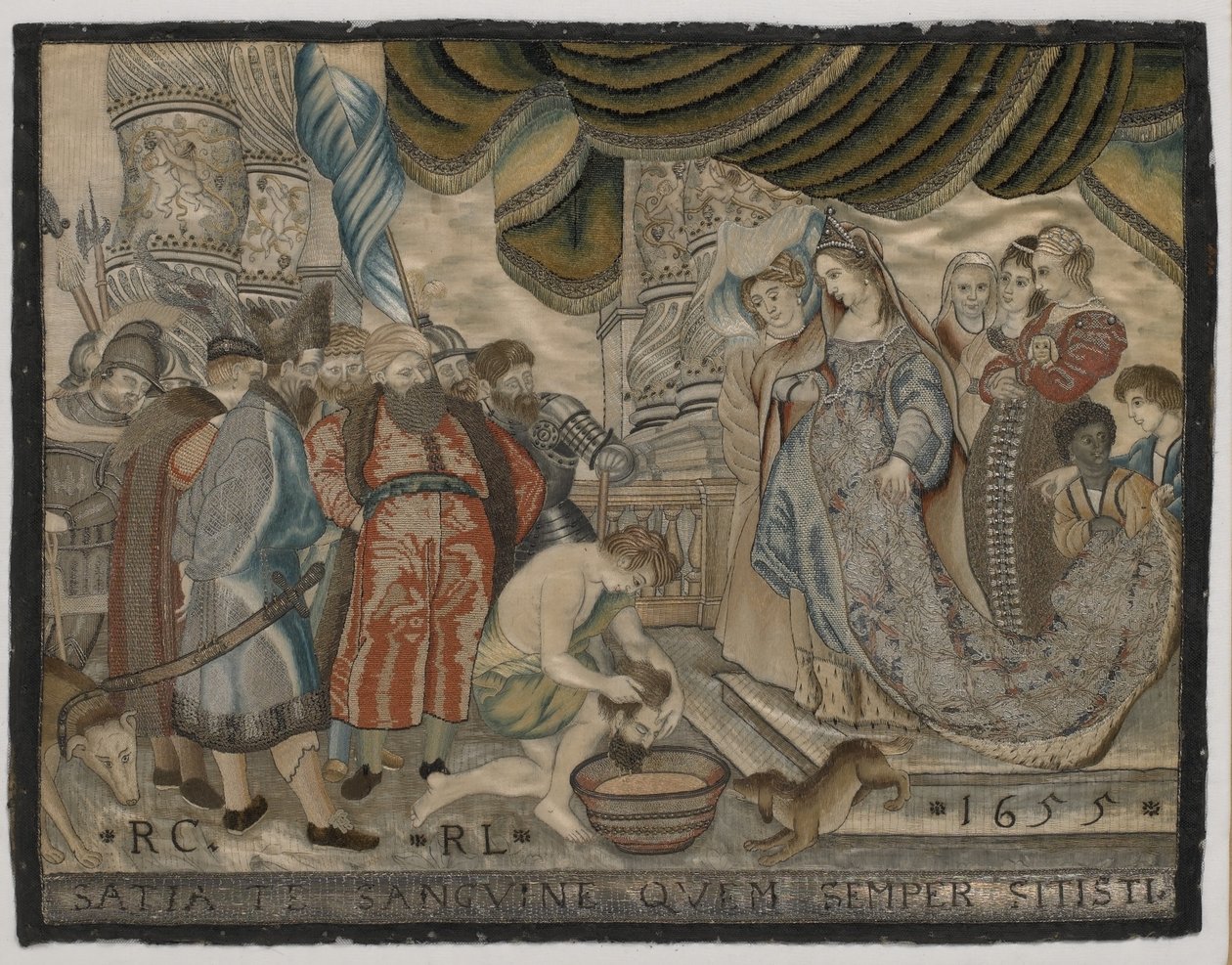 The Revenge of Queen Tomyris over Cyrus by English School