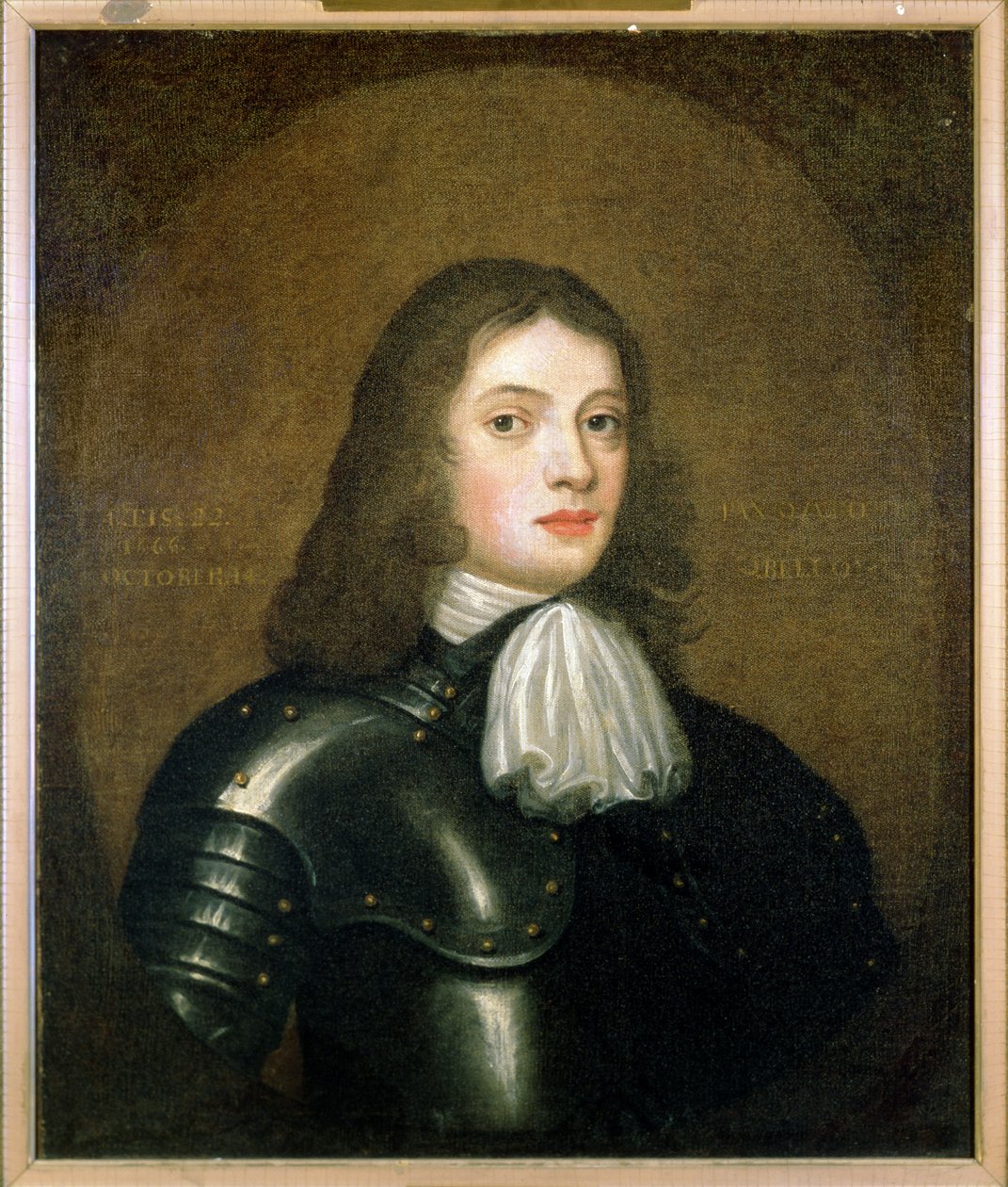 William Penn (1644-1718) in Armour, aged 22 by English School