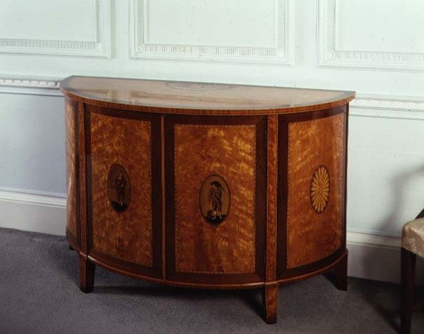 Workington commode, supplied by Gillows of Lancashire, 1785 by English School