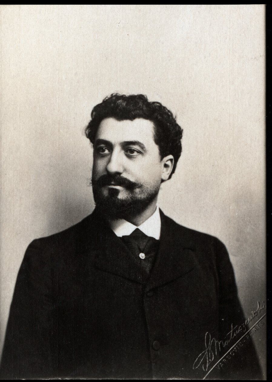 Portrait of Albert Raymond Alvarez, French opera singer by French Photographer