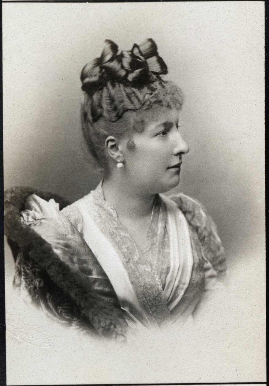Portrait of Princess Louise Marie of Belgium by French Photographer