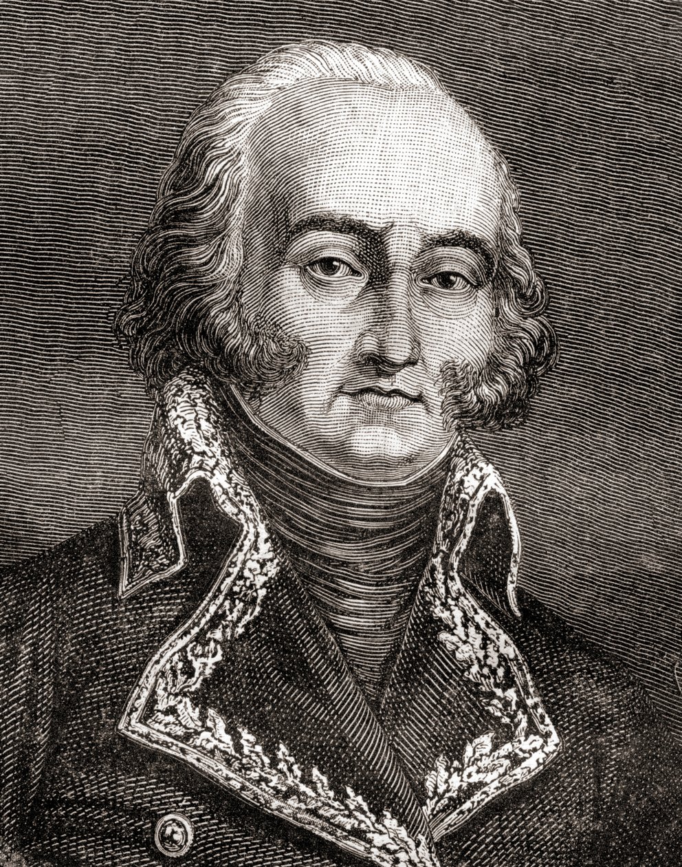 Jean-Baptiste Cyrus de Timbrune de Thiembronne, Comte de Valence, from Histoire de la Revolution Française by Louis Blanc by French School