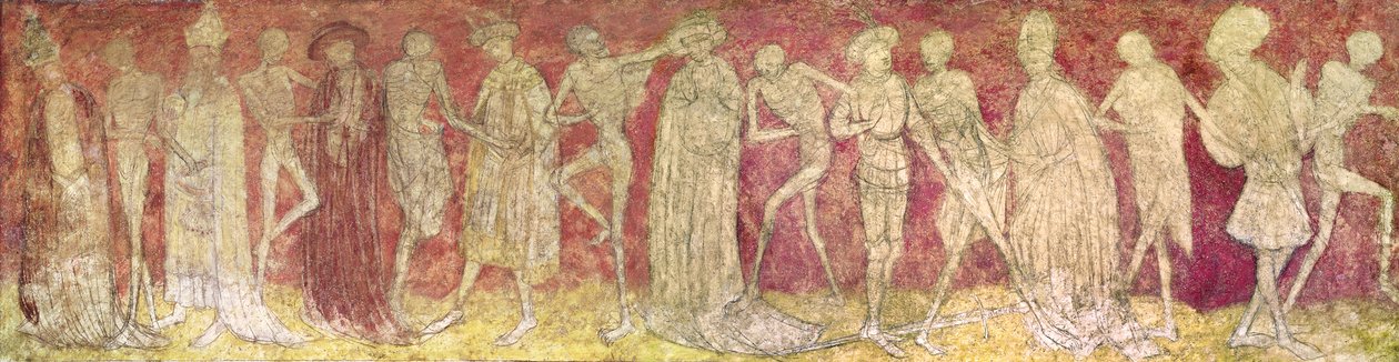 The Dance of Death, from the choir by French School