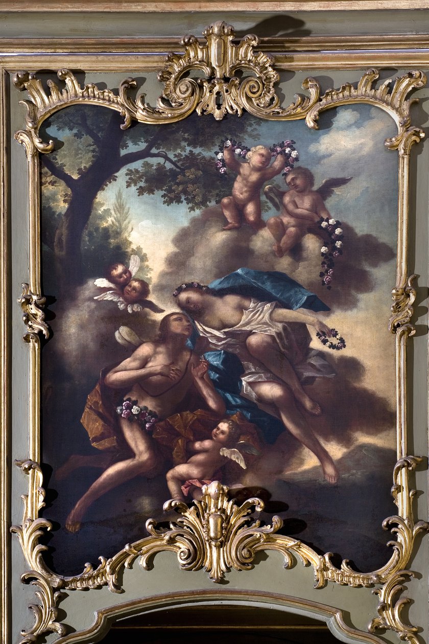 Zephyr and Chloris by Italian School