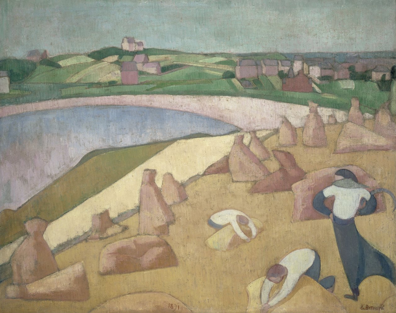 Harvest by the Sea by Unbekannt Unbekannt