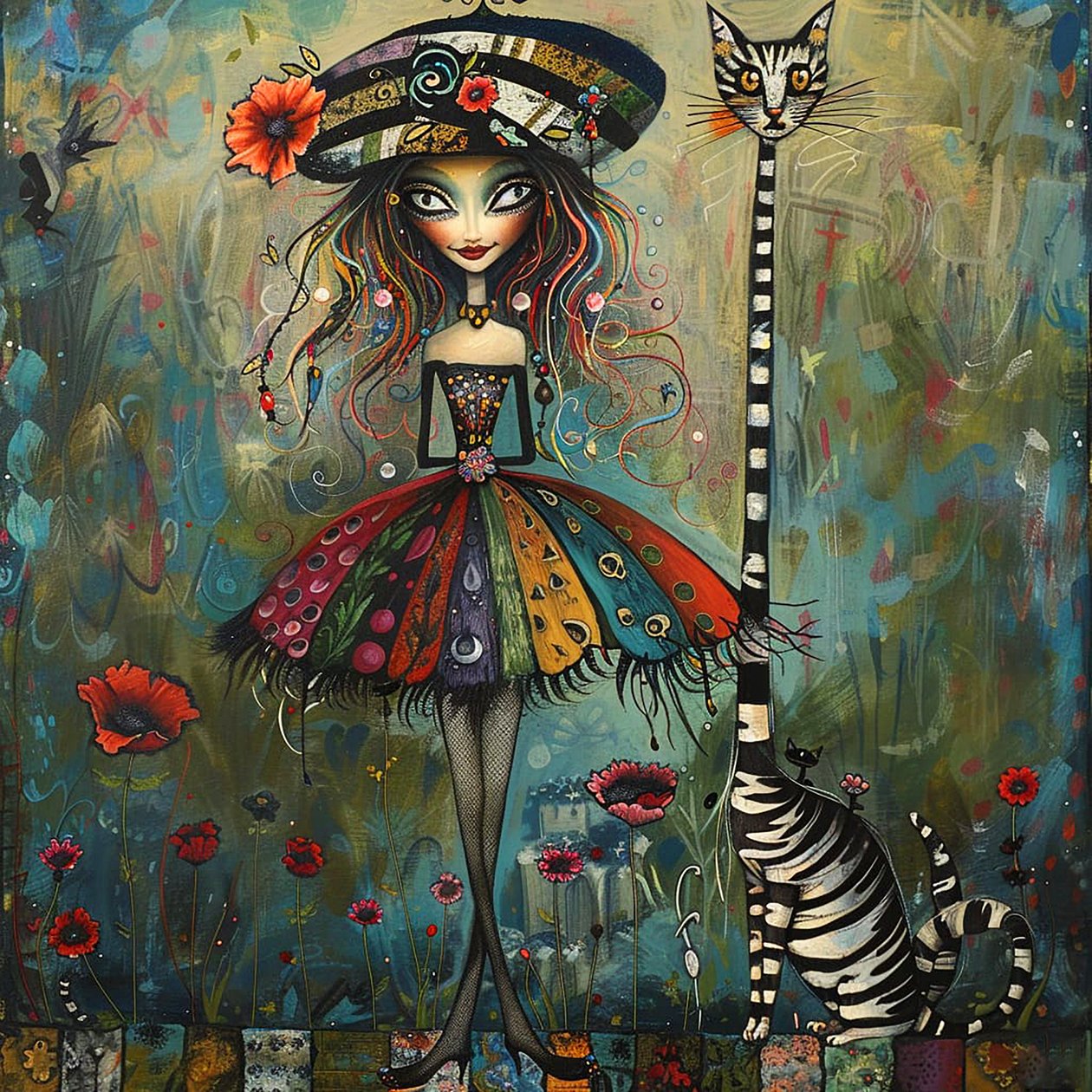 The Giraffe Cat by Blissful