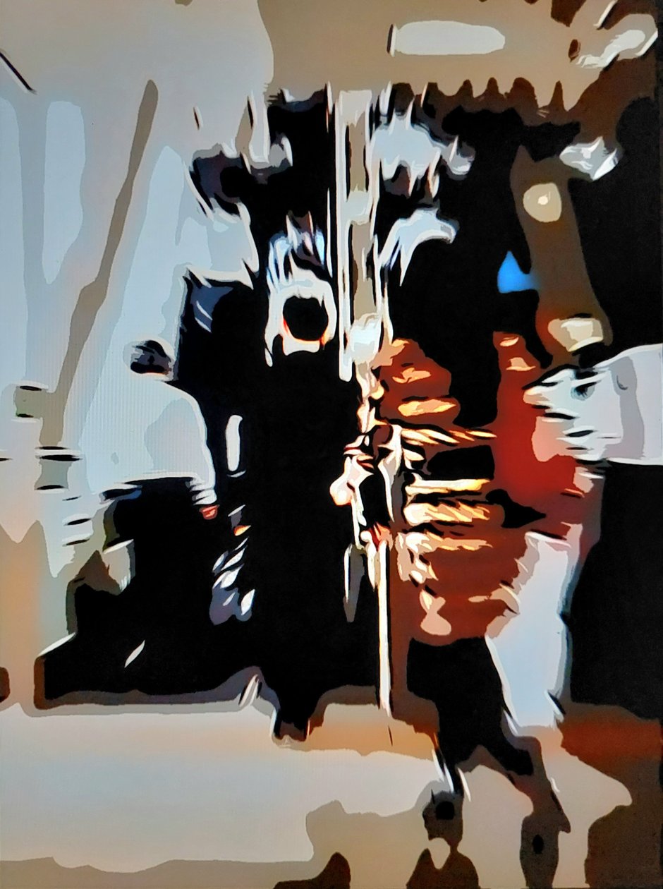 Subway Crowd by Mavet