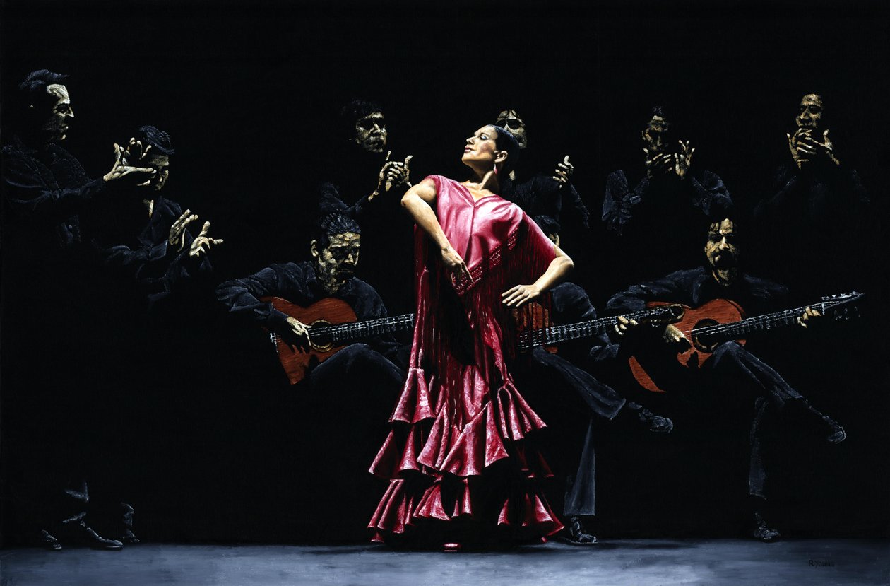 Bailarina Orgullosa del Flamenco by Richard Young