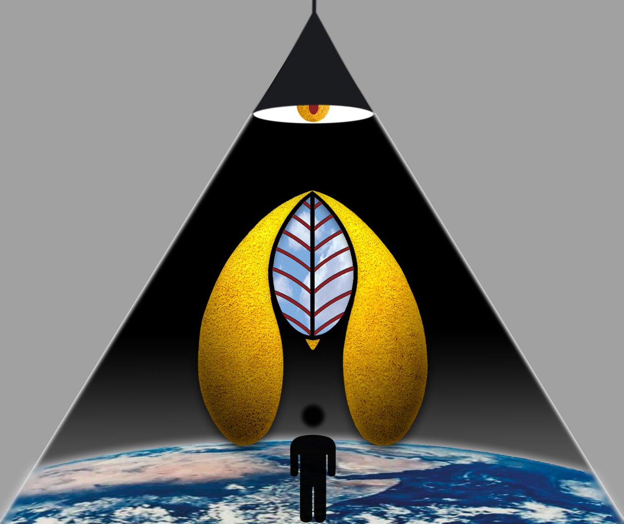 Nachtwache (I) (Dreiecksbild) by Alexander Eibach