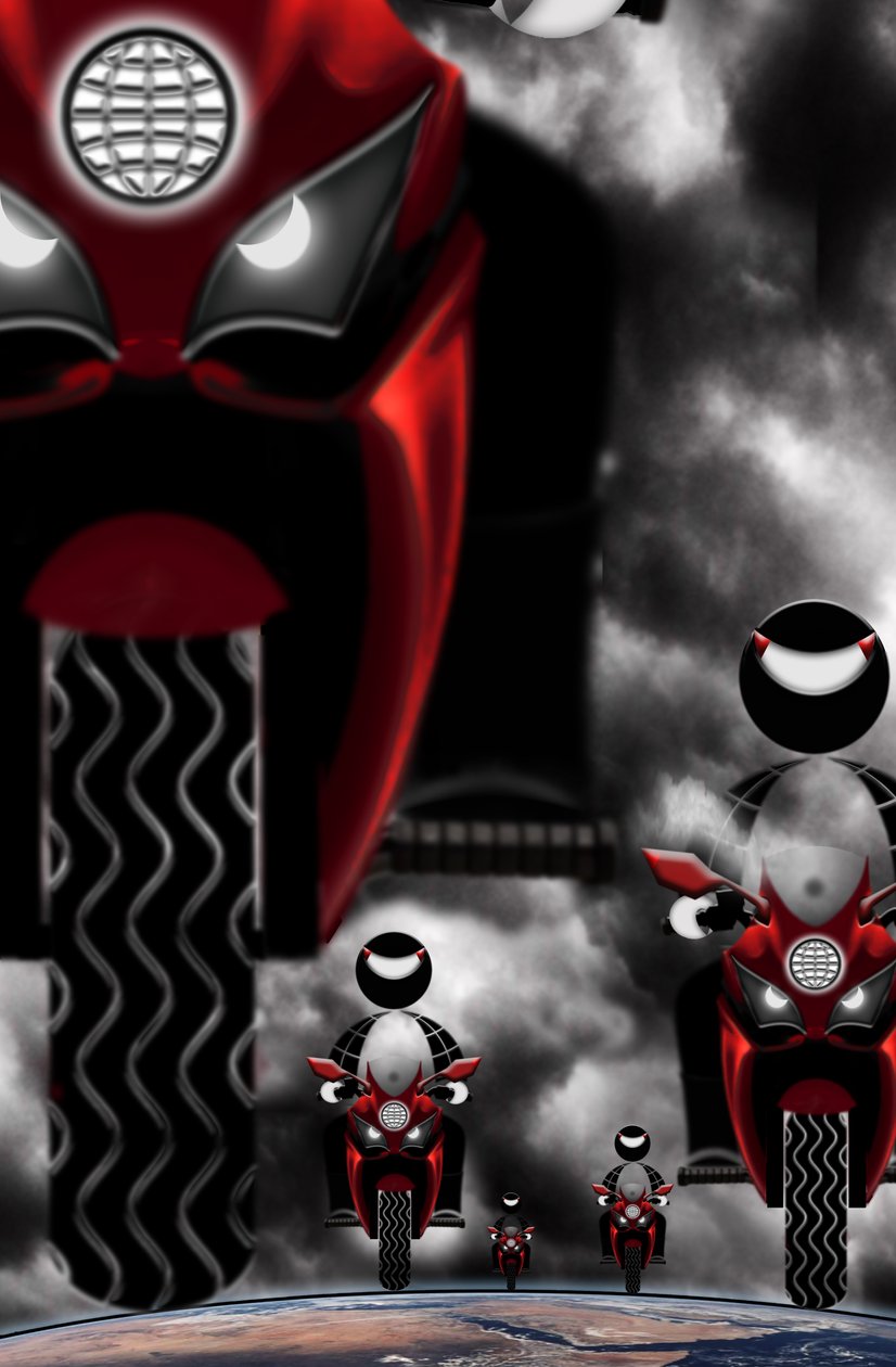 Rider on the Storm (II) by Alexander Eibach