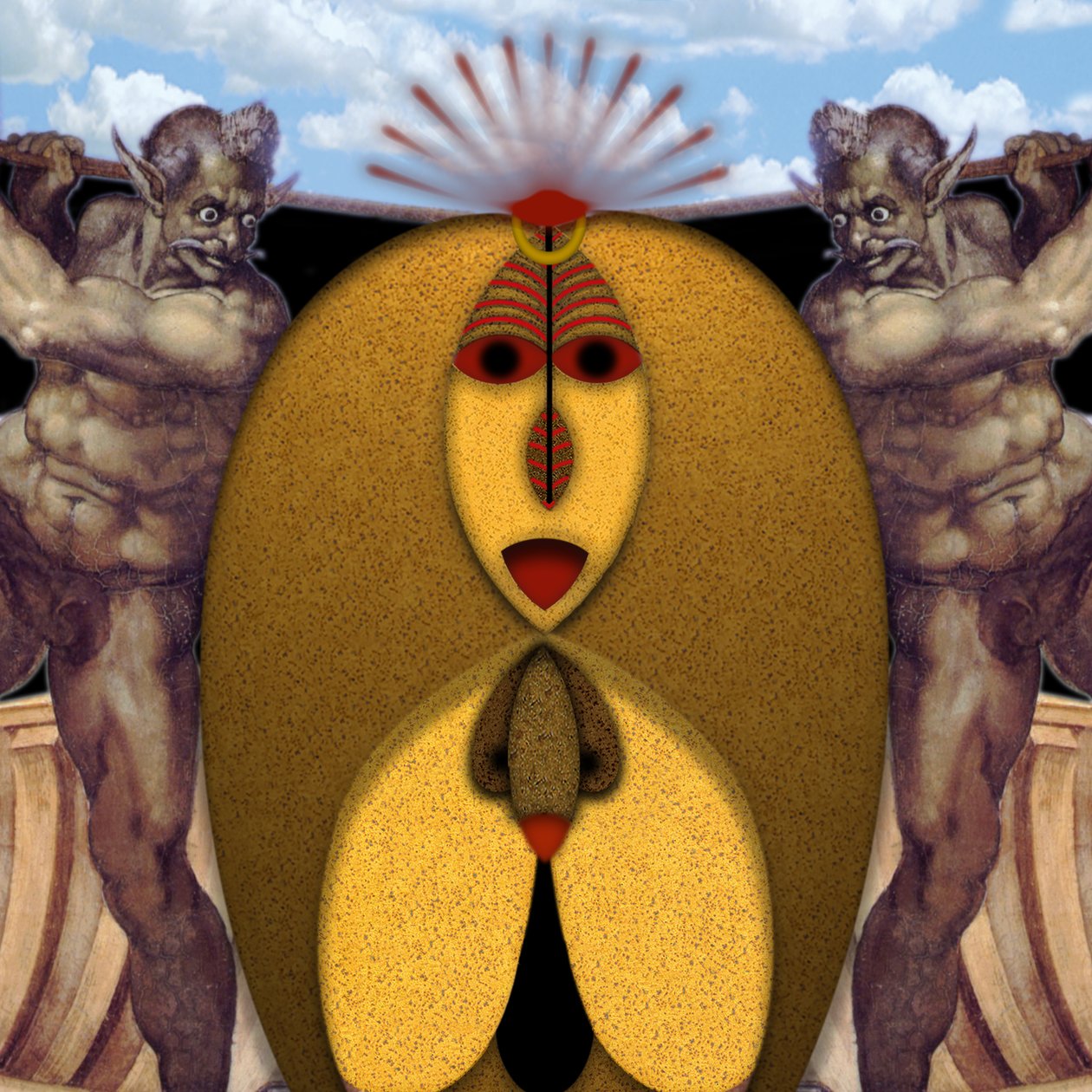 Die schwierige Überfahrt (I) (aus der Serie: Anima Dannata) by Alexander Eibach