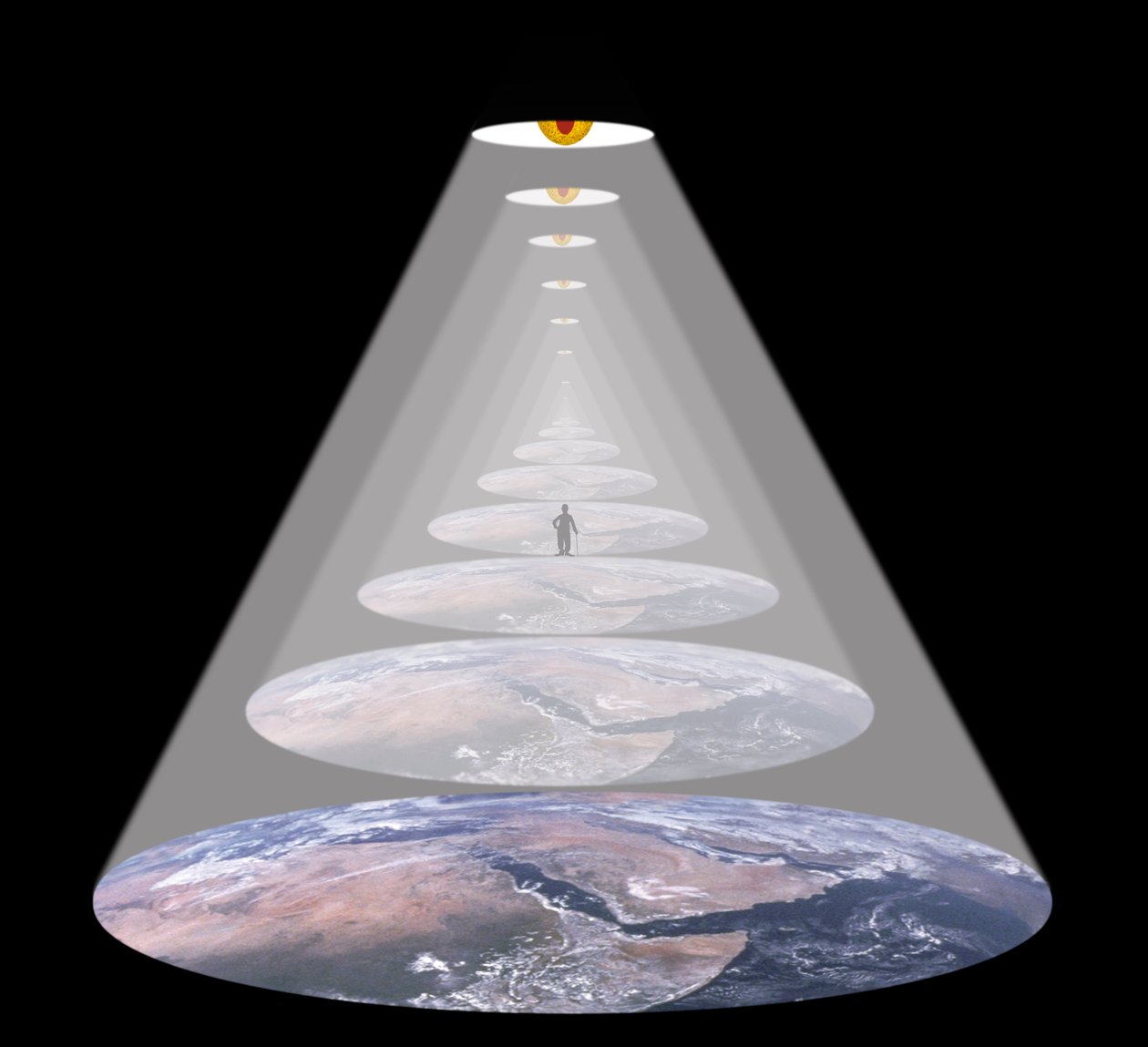 Take the long way home (II) (Supertramp) (aus der Serie Lichtungswechsel) by Alexander Eibach