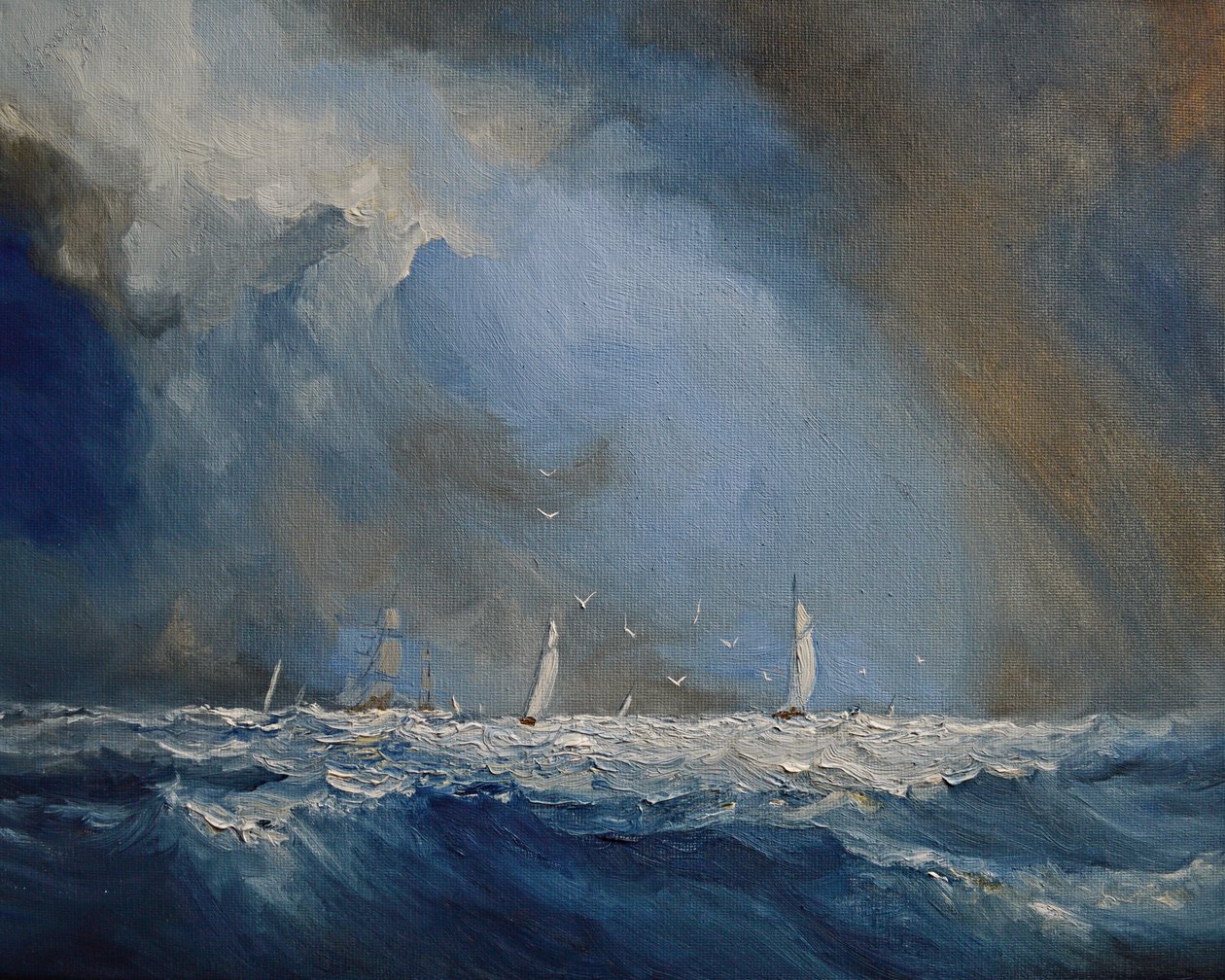 Sailing by justyna kopania