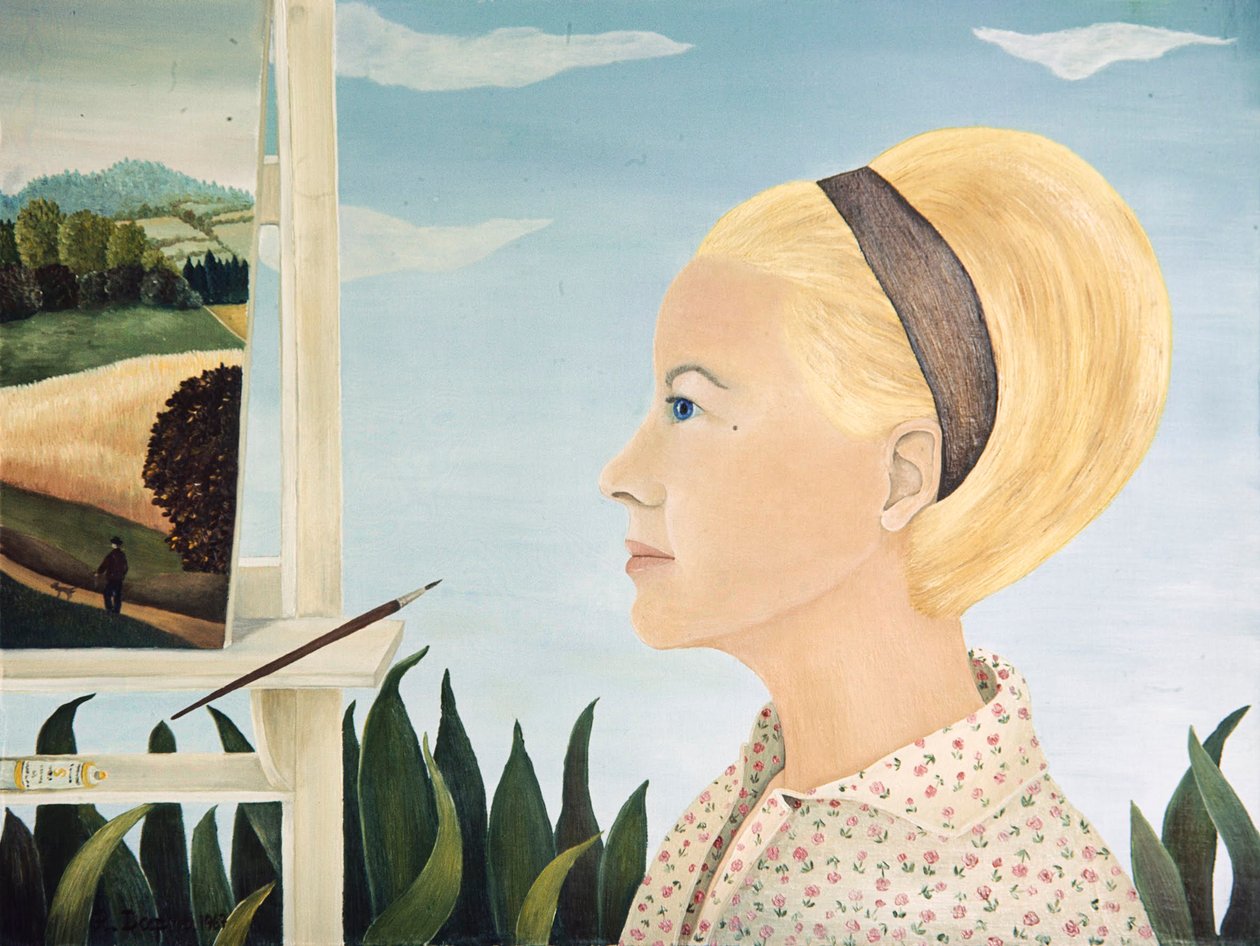 Self-Portrait by Regine Dapra