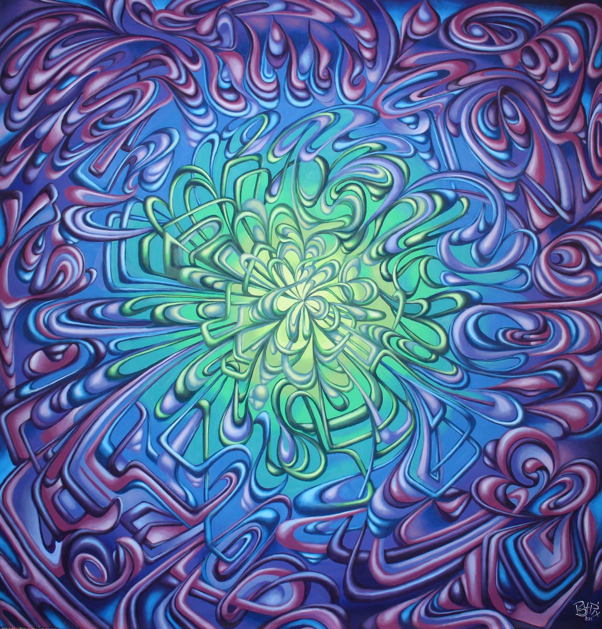 Viskosität  by Simon Hafele Psy-Pix 