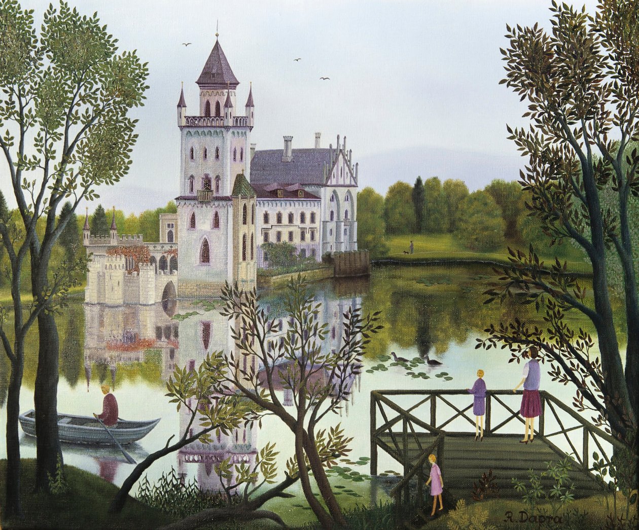 Anif Castle by Regine Dapra
