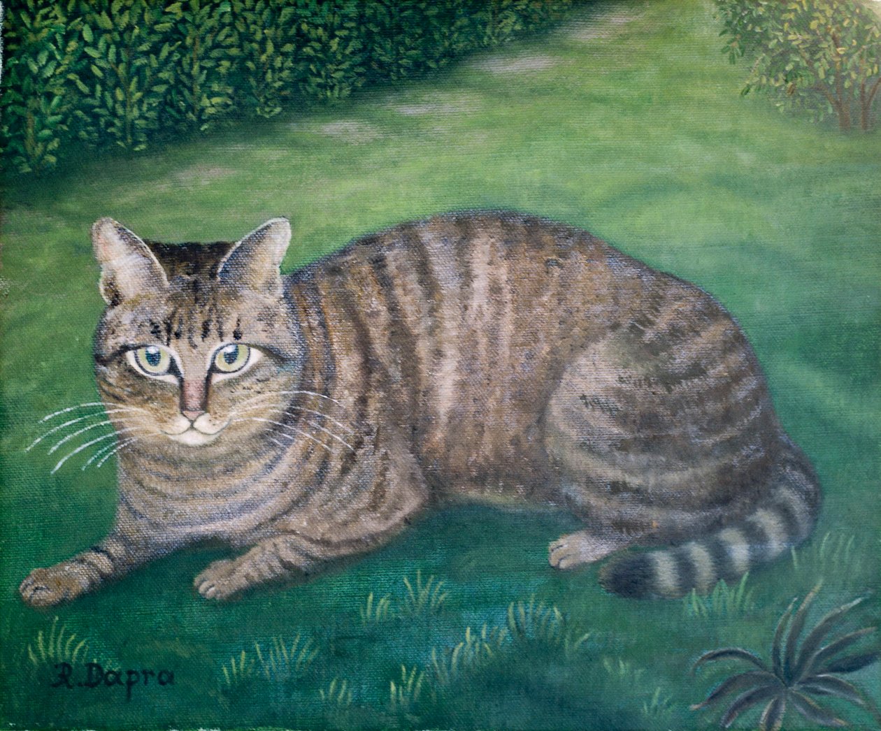 The Cat Julia by Regine Dapra