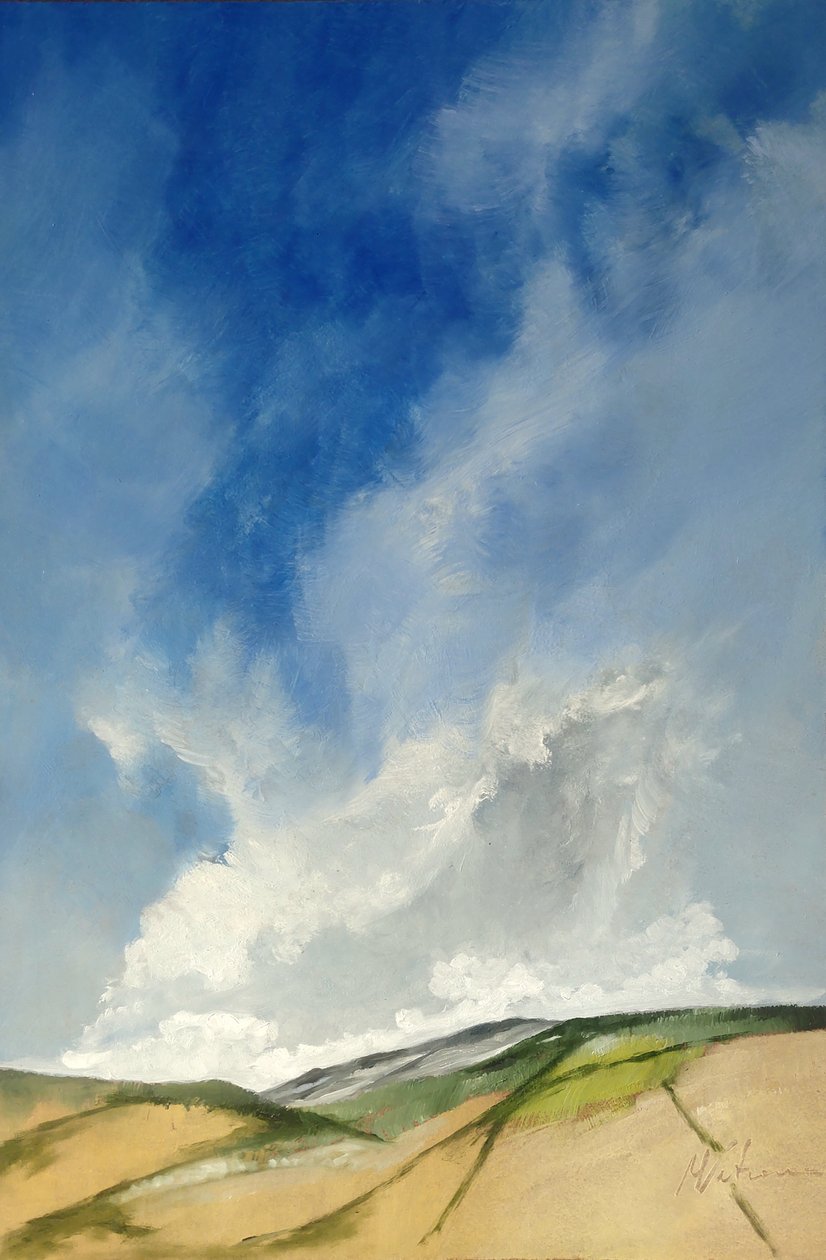 Clouds on the Hills by M. Vet