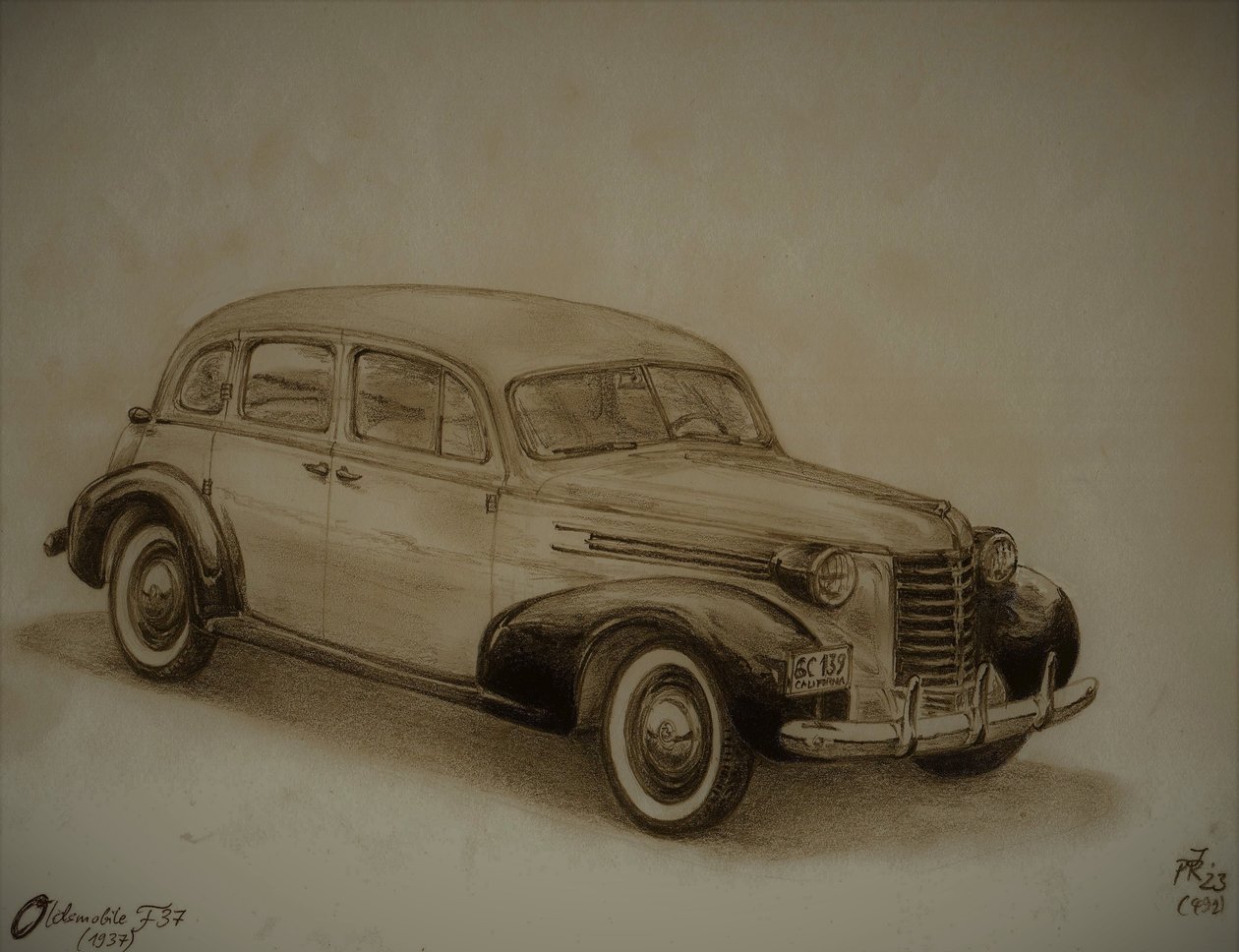 Oldsmobile 1937 by Jörg-Peter Rabe