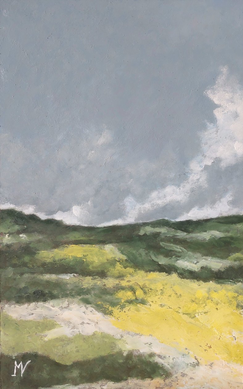 Felder mit gelben Blumen 1 von M. Vet