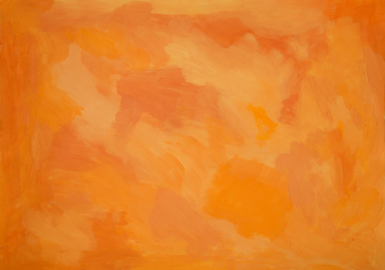 An expressive fusion of the orange color grades dancing in harmony by Albert Mansour