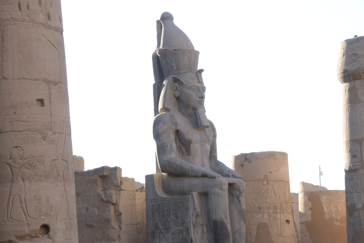 Luxor Temple, Ancient Egyptian Architecture in Luxor by Albert Mansour
