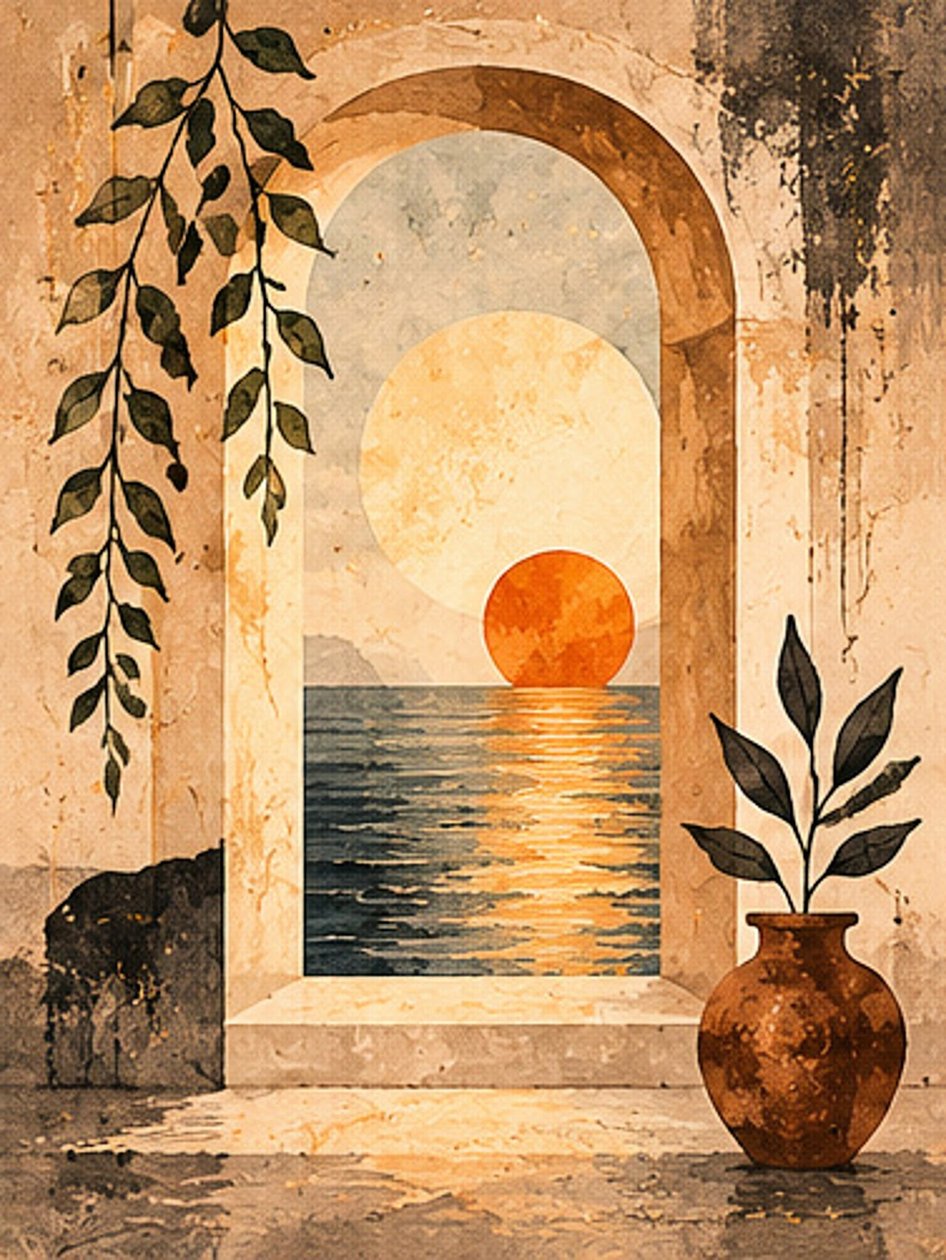 Gate to the Golden Horizon by Nomi Morina