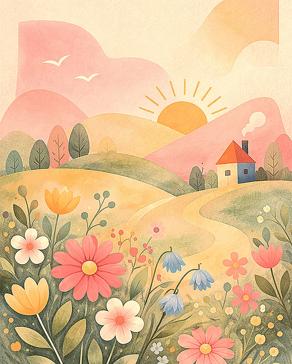 Spring Dream in Pastel Colors by Nomi Morina