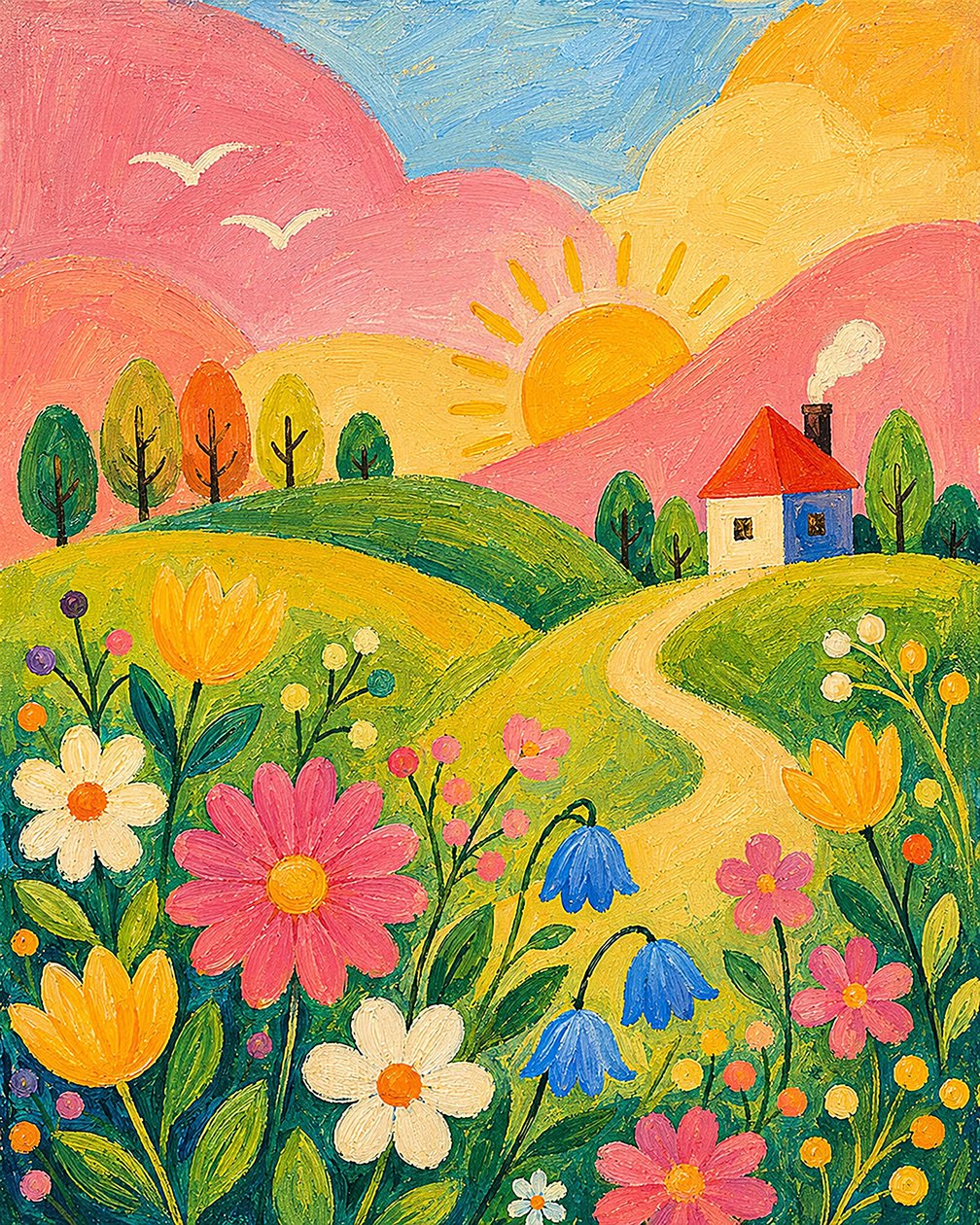 Summer Dream in the Countryside by Nomi Morina