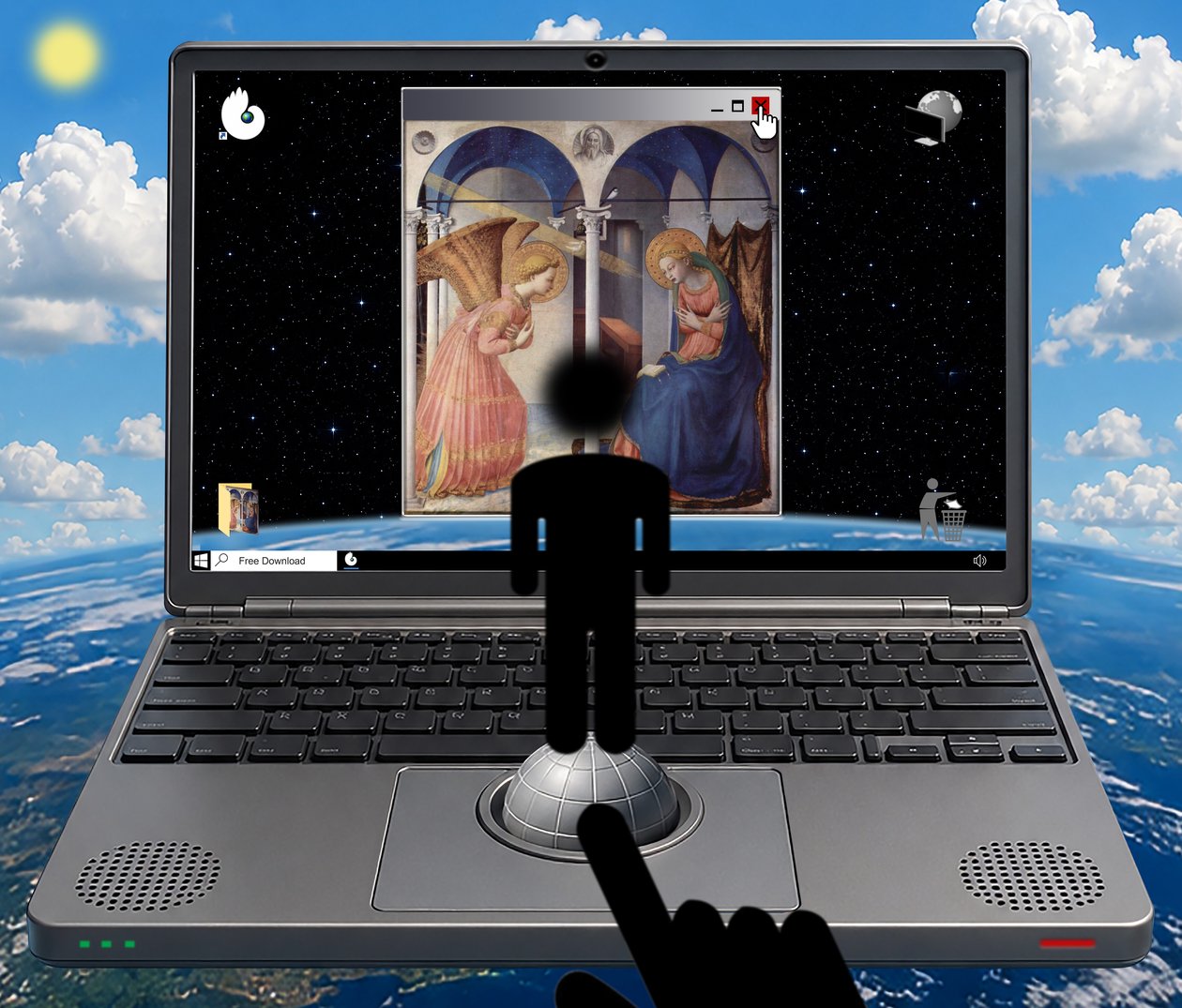 Free Download (II)  - (aus der Serie WINDOWS) by Alexander Eibach
