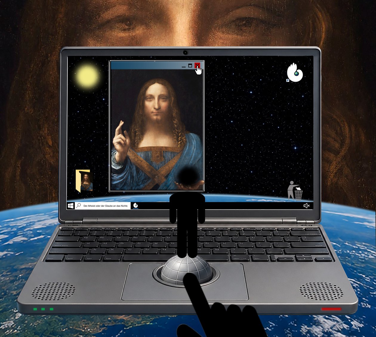 Der Atheist oder der Glaube an das Nichts (I) by Alexander Eibach
