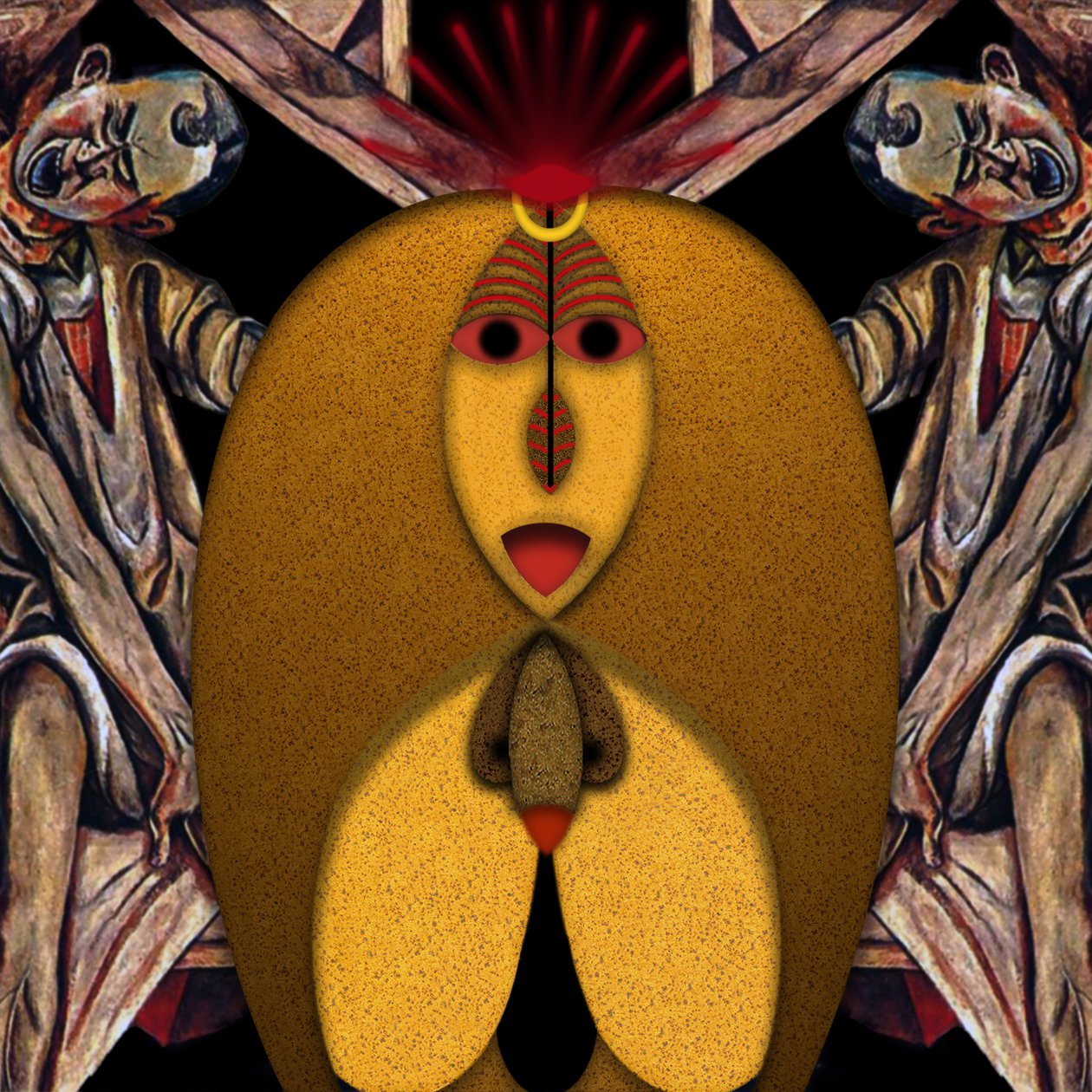 Jenseits von Eden (I) (aus der Serie das historische Tier) by Alexander Eibach