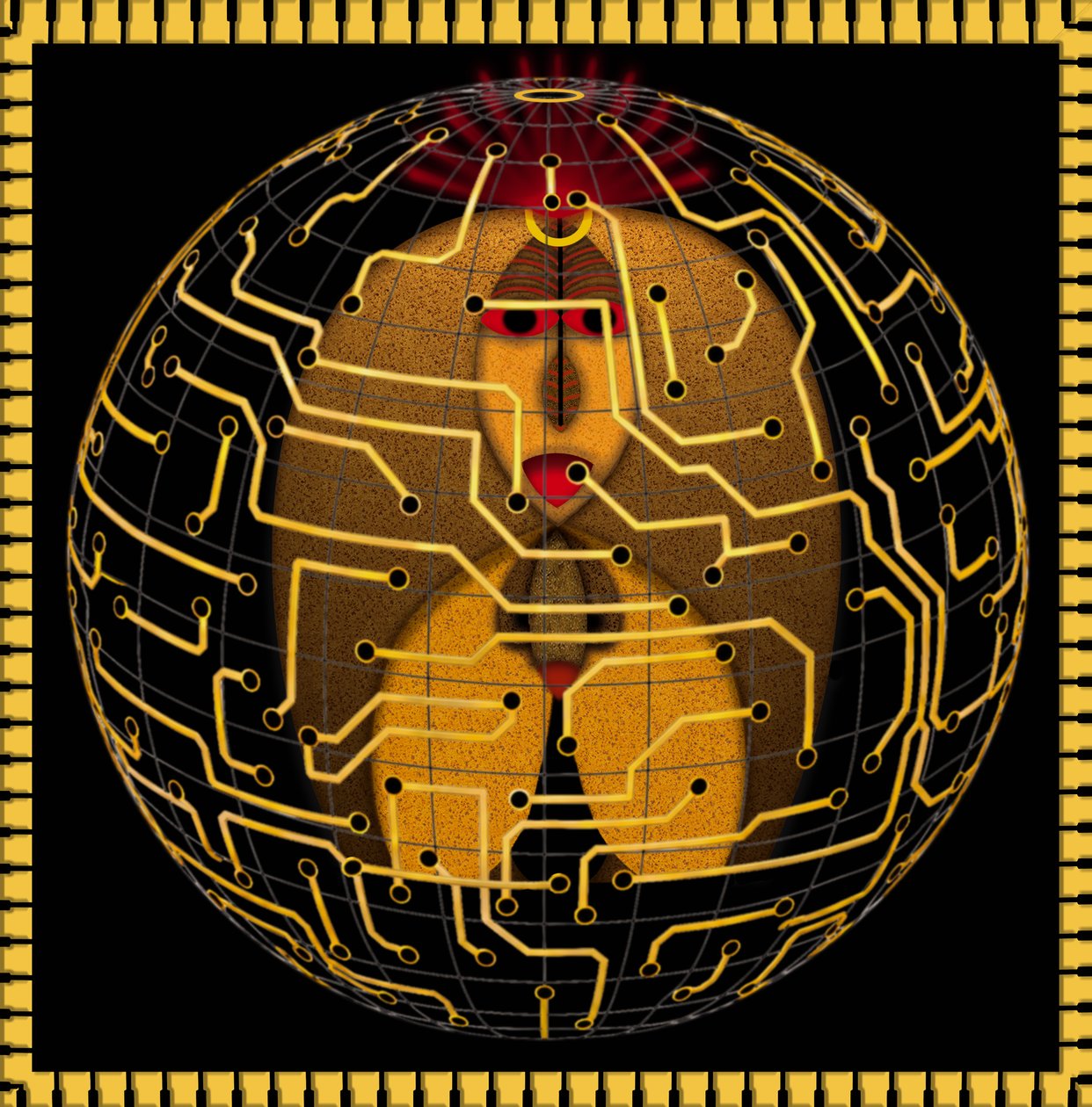 Der Goldene Käfig (III) by Alexander Eibach