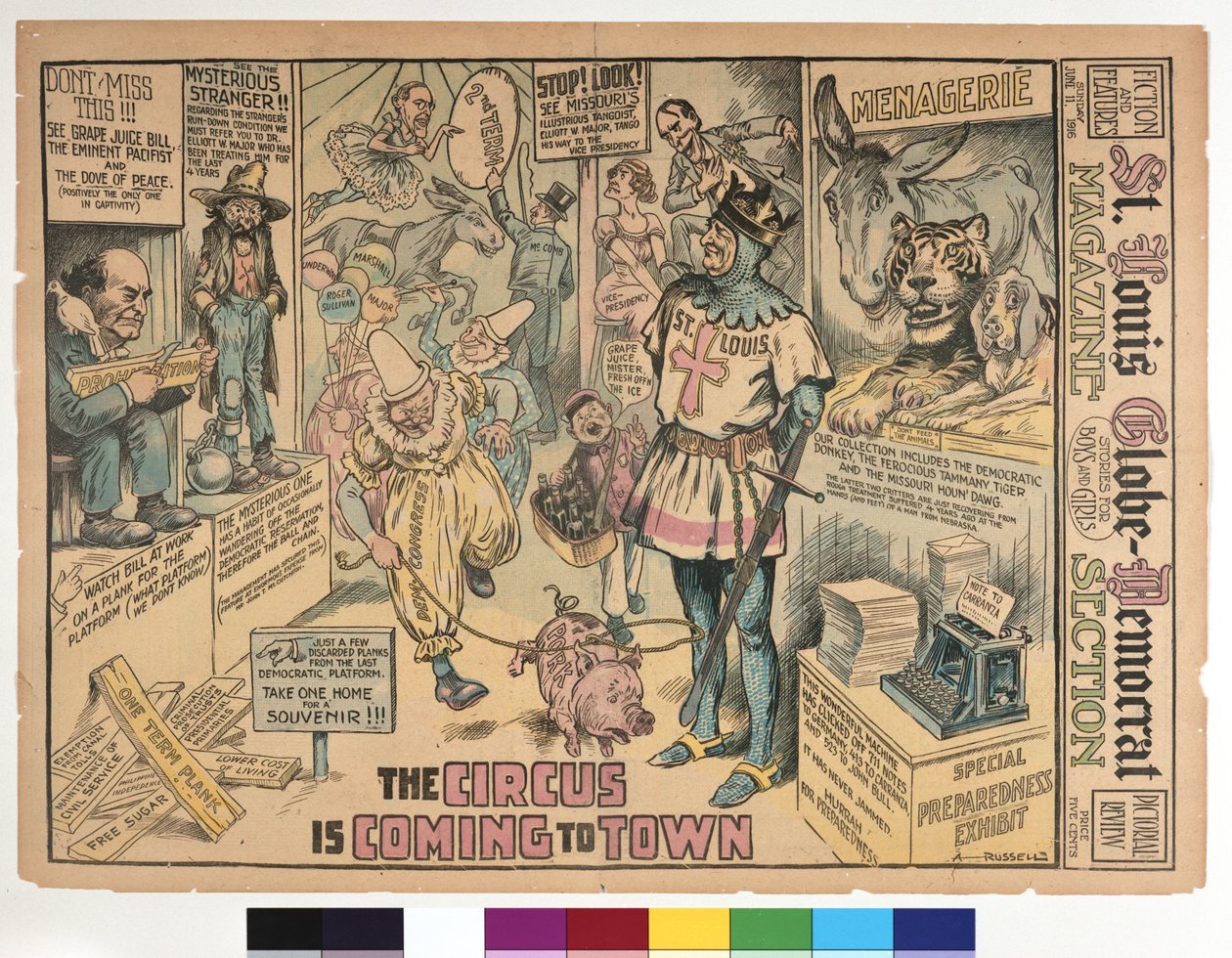 The Circus is Coming to Town by A. Russell