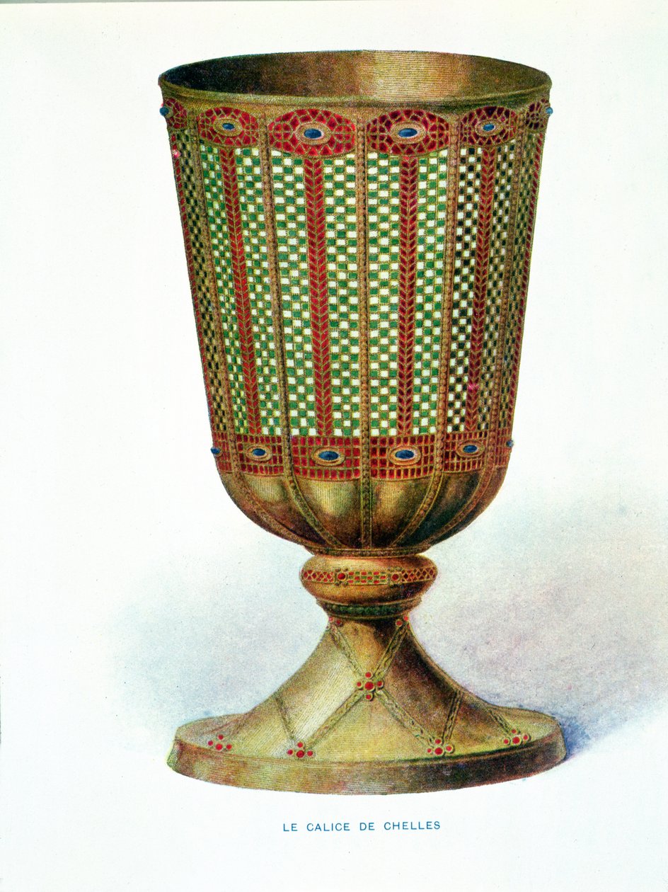 The Chalice of Chelles, Illustration from the Dictionnaire d