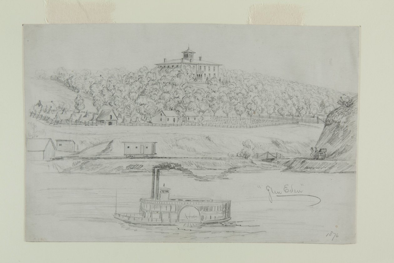 Pencil Drawing Glen Eden by A.B. Greene by A.B. Greene